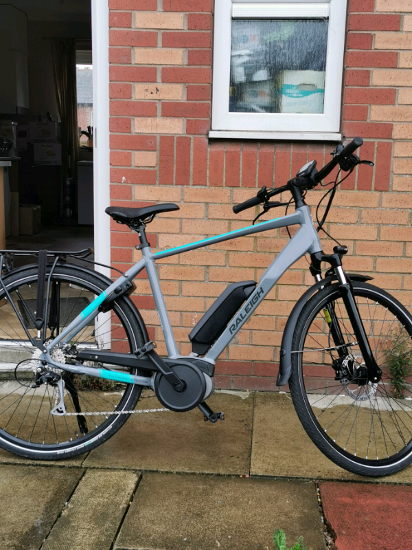 raleigh electric hybrid bike